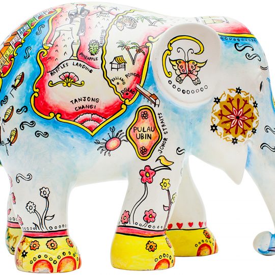 Raffles Landing Elephant Parade - get the perfect Singapore leaving gift at The Cinnamon Room