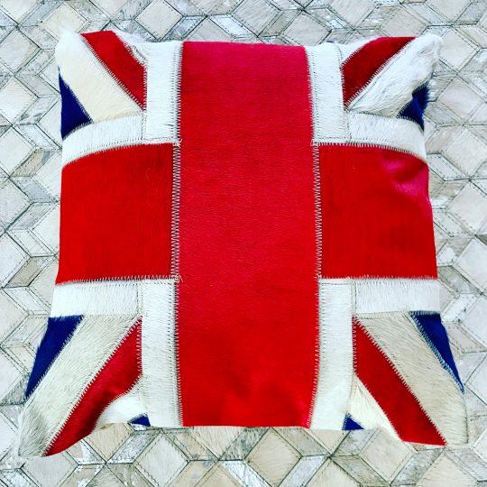 Vibrant Union Jack Cushion Cover - cushion cover with Union Jack flag by The Cinnamon Room