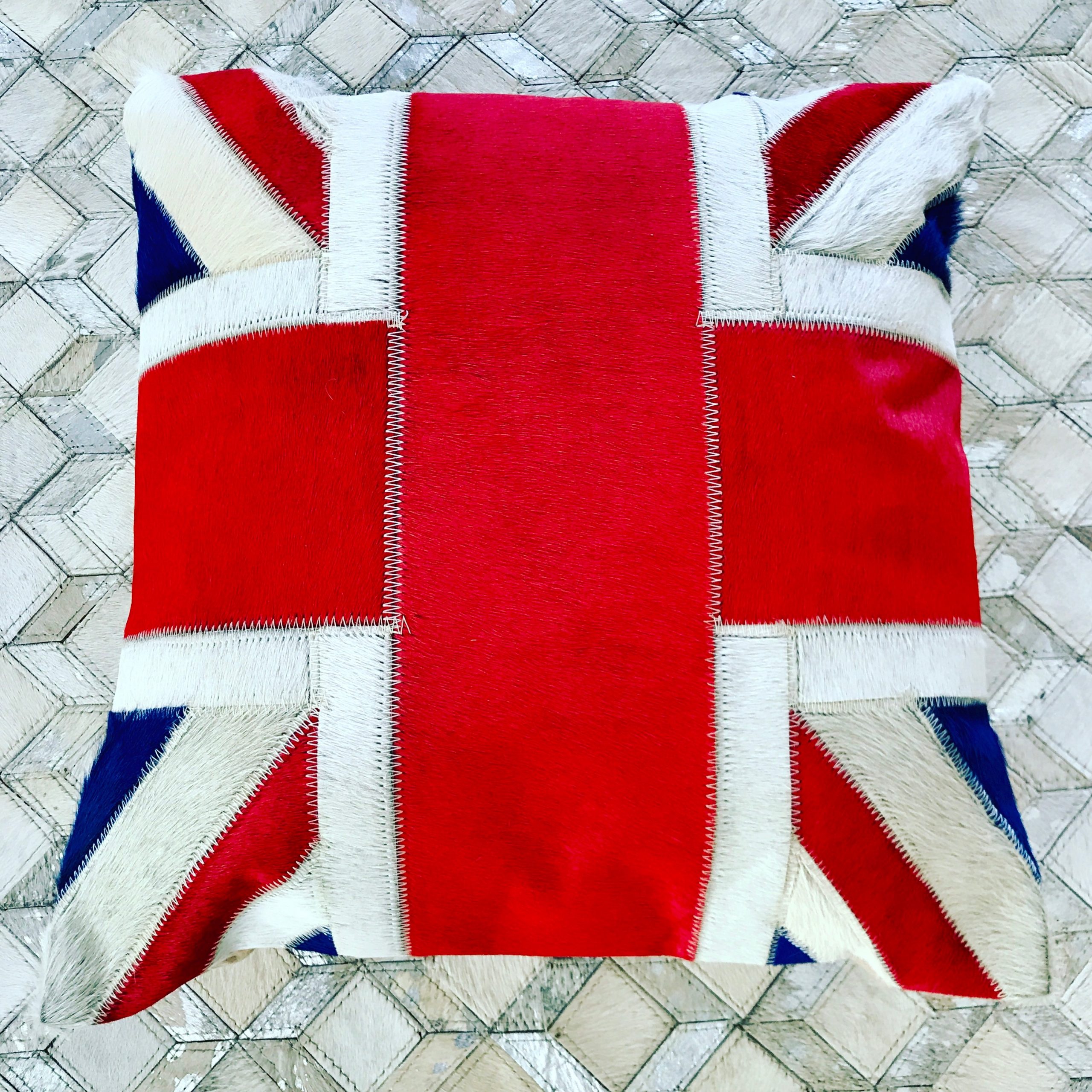 Vibrant Union Jack Cushion Cover - cushion cover with Union Jack flag by The Cinnamon Room
