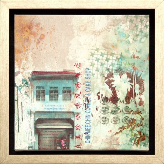 Chin Mee Chin Canvas Print <br> by Deborah Mckellar of Talking Textiles