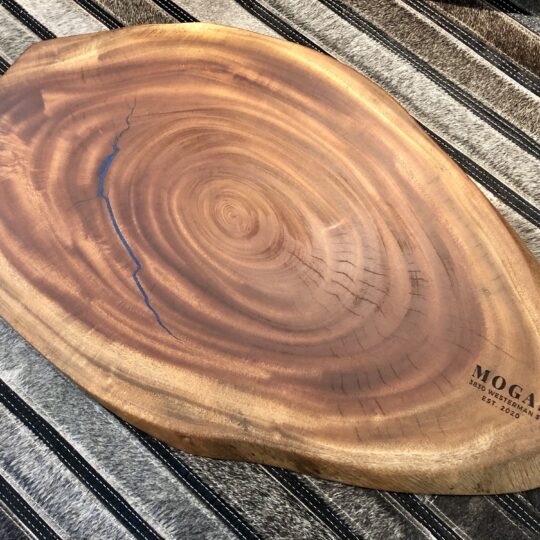 Singapore Mahogany Wood Platters and Serving Boards by The Cinnamon Room