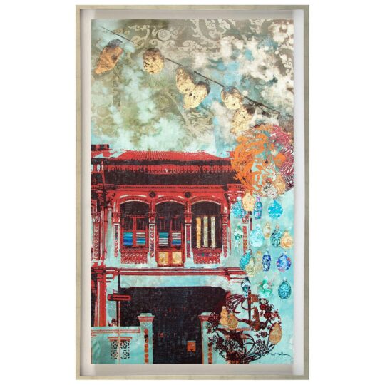 Snuff Bottles Canvas Print by Deborah Mckellar of Talking Textiles - available at The Cinnamon Room