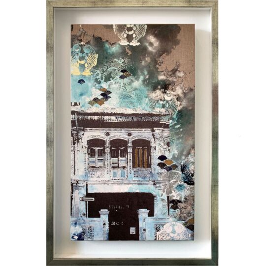What The Water Gave Me Canvas Print by Deborah Mckellar of Talking Textiles - available at The Cinnamon Room