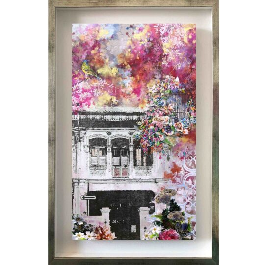 Midsummer Romance Canvas Print by Deborah Mckellar of Talking Textiles
